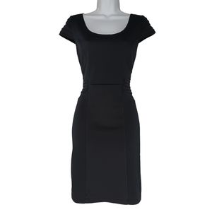 SLIM FABULOUS Ultimate Slimming! Black Medium Dress With Cap Sleeves